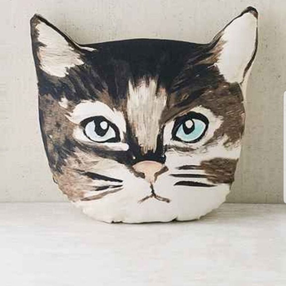 Urban Outfitters Cat Pillow